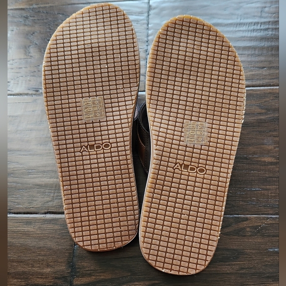 ALDO Men’s sandals, mynytho, Size 9. NEW With Box. Brown - Picture 4 of 11